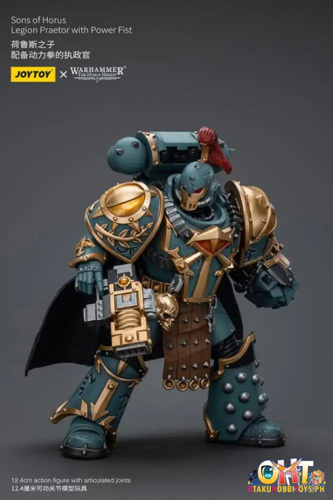 Joytoy Warhammer 40K 1/18 Sons Of Horus Legion Praetor With Power Fist Jt7493 Articulated Figure