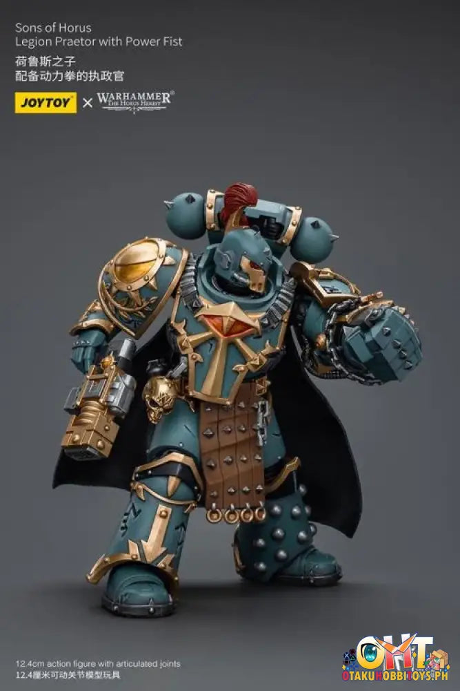 Joytoy Warhammer 40K 1/18 Sons Of Horus Legion Praetor With Power Fist Jt7493 Articulated Figure