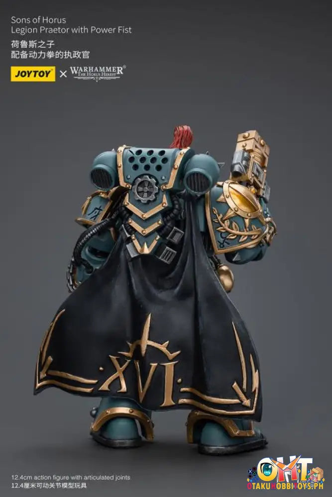 Joytoy Warhammer 40K 1/18 Sons Of Horus Legion Praetor With Power Fist Jt7493 Articulated Figure