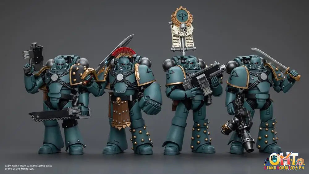 Joytoy Warhammer 40K 1/18 Sons Of Horus Mkiv Tactical Squad Legionary With Bolter Jt9602