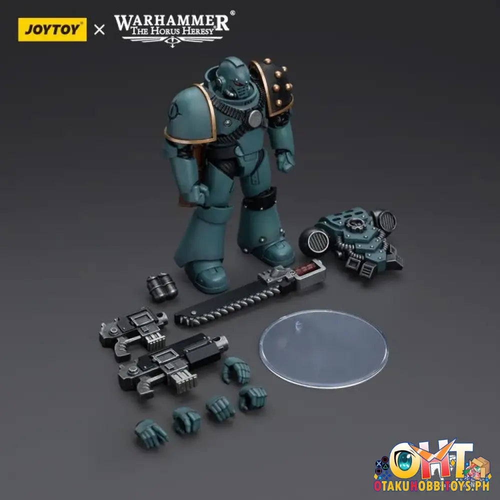 Joytoy Warhammer 40K 1/18 Sons Of Horus Mkiv Tactical Squad Legionary With Bolter Jt9602