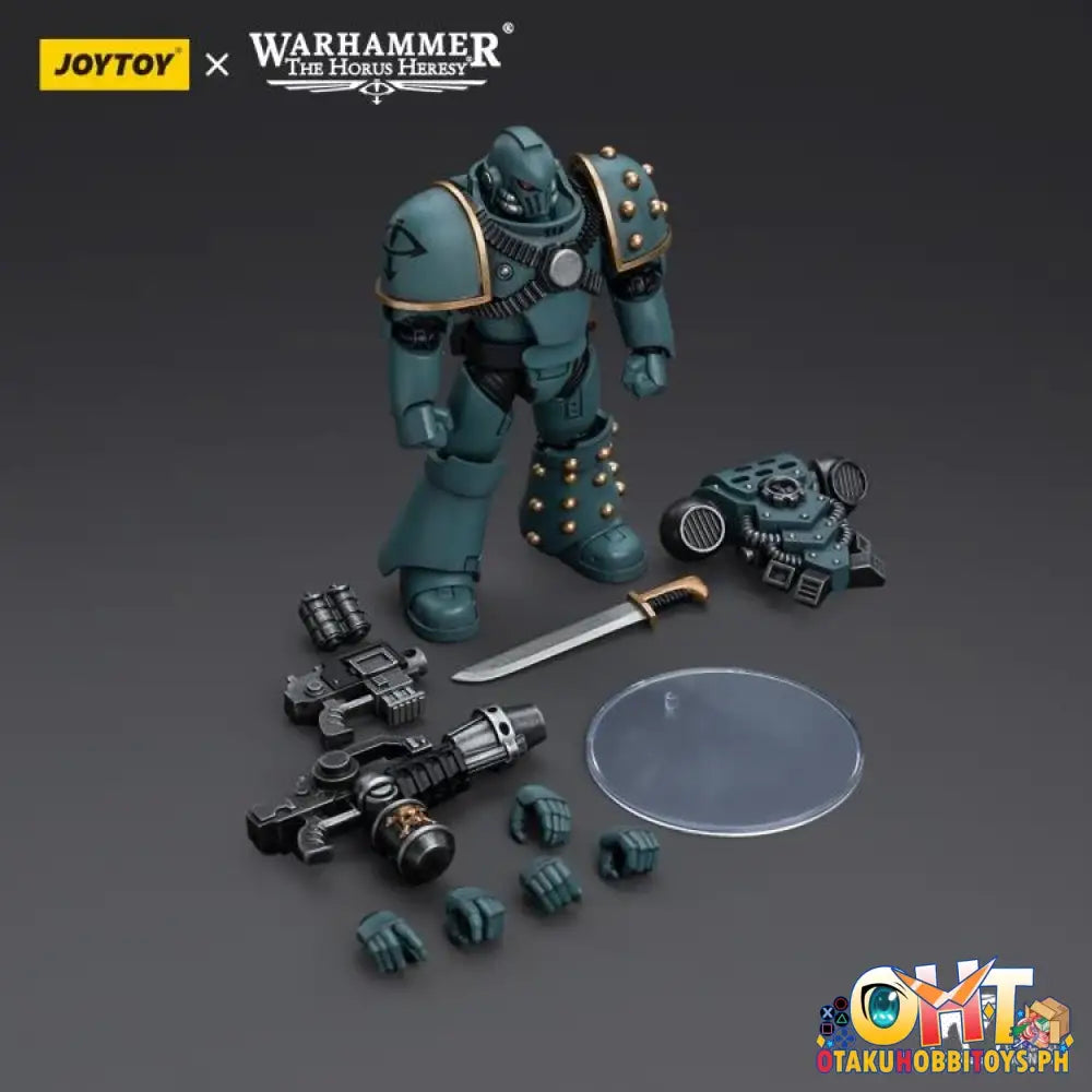 Joytoy Warhammer 40K 1/18 Sons Of Horus Mkiv Tactical Squad Legionary With Flamer Jt9596