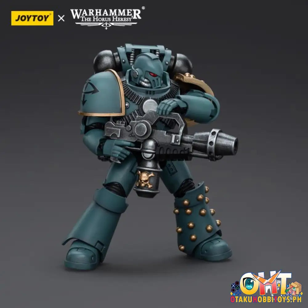 Joytoy Warhammer 40K 1/18 Sons Of Horus Mkiv Tactical Squad Legionary With Flamer Jt9596
