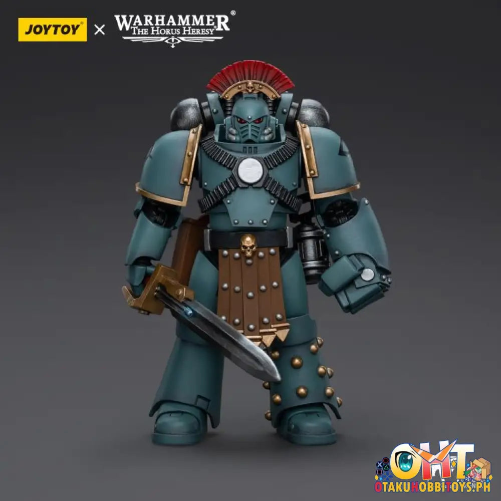 Joytoy Warhammer 40K 1/18 Sons Of Horus Mkiv Tactical Squad Sergeant With Power Fist Jt9572