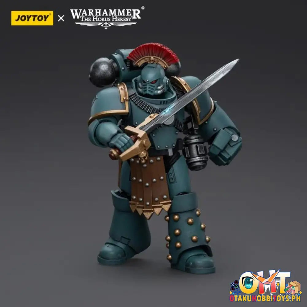 Joytoy Warhammer 40K 1/18 Sons Of Horus Mkiv Tactical Squad Sergeant With Power Fist Jt9572