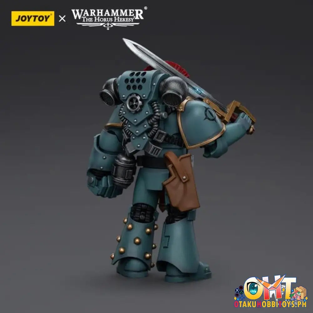 Joytoy Warhammer 40K 1/18 Sons Of Horus Mkiv Tactical Squad Sergeant With Power Fist Jt9572