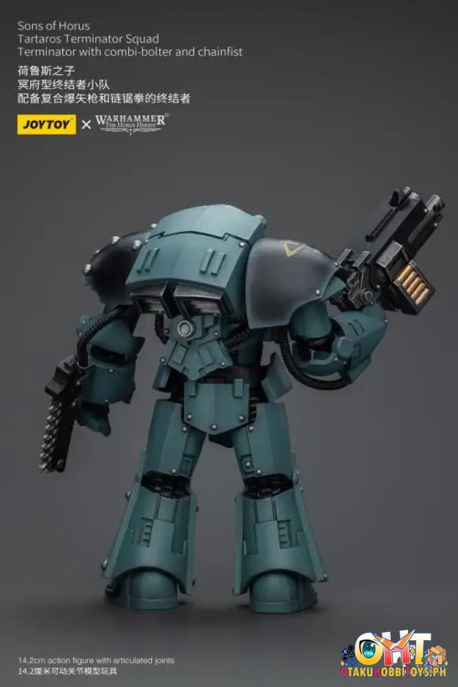 Joytoy Warhammer 40K 1/18 Sons Of Horus Tartaros Terminator Squad With Combi-Bolter And Chainfist