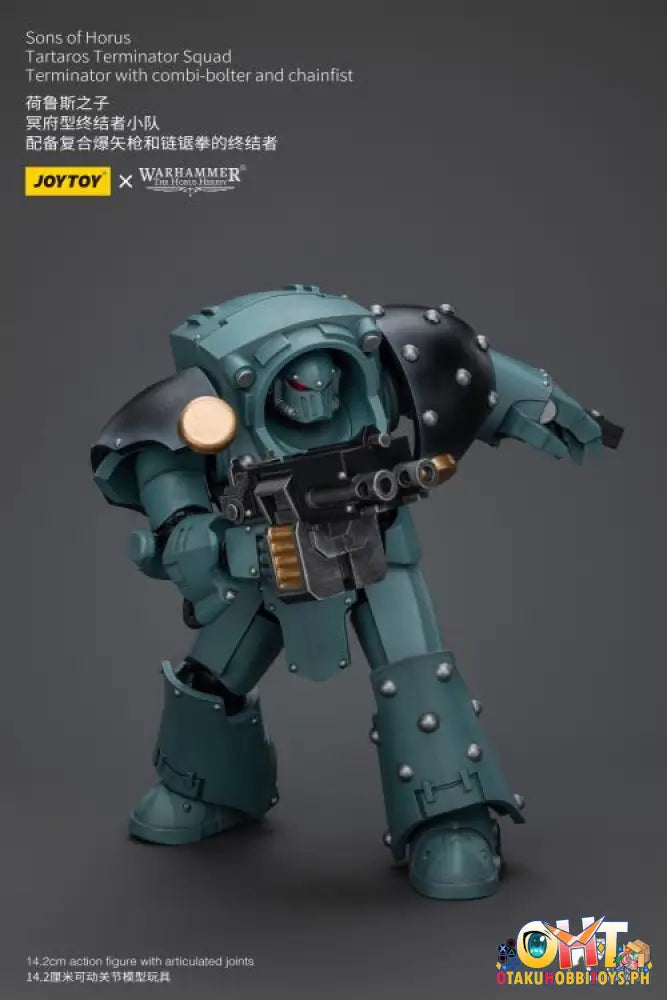 Joytoy Warhammer 40K 1/18 Sons Of Horus Tartaros Terminator Squad With Combi-Bolter And Chainfist