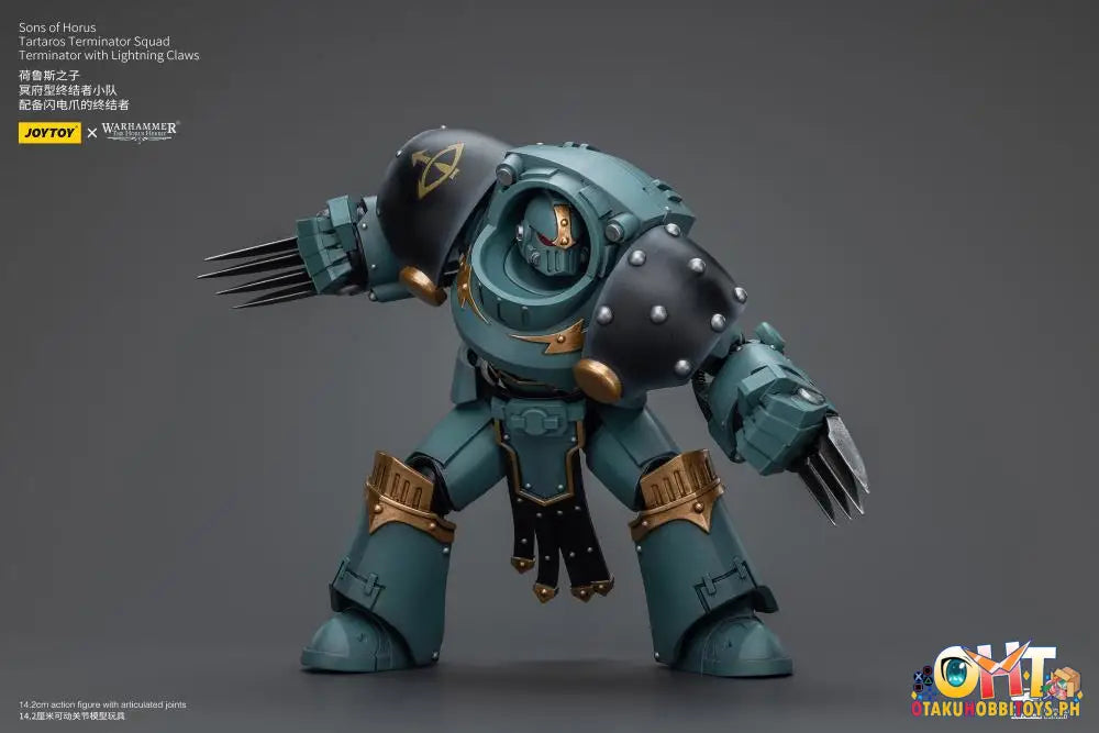 Joytoy Warhammer 40K 1/18 Sons Of Horus Tartaros Terminator Squad With Lightning Claws Jt7202
