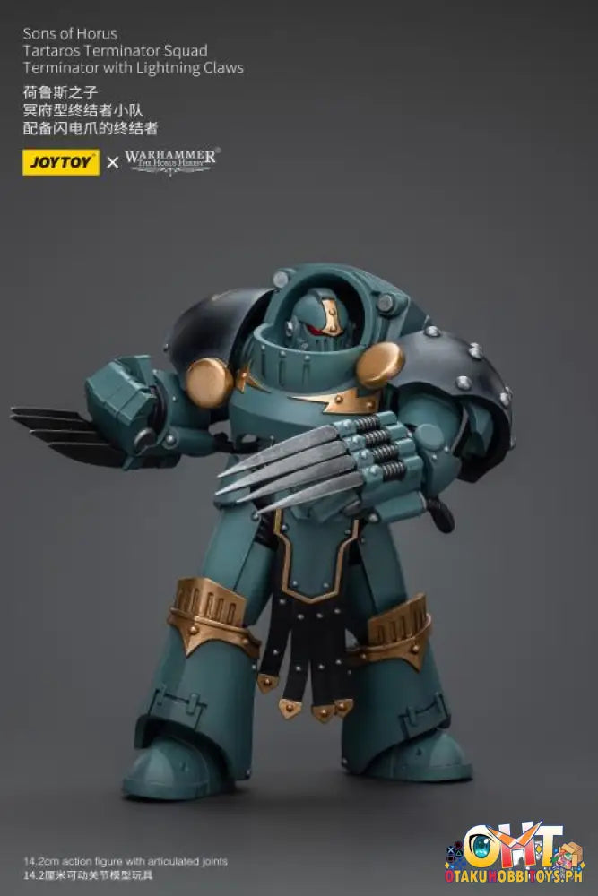 Joytoy Warhammer 40K 1/18 Sons Of Horus Tartaros Terminator Squad With Lightning Claws Jt7202
