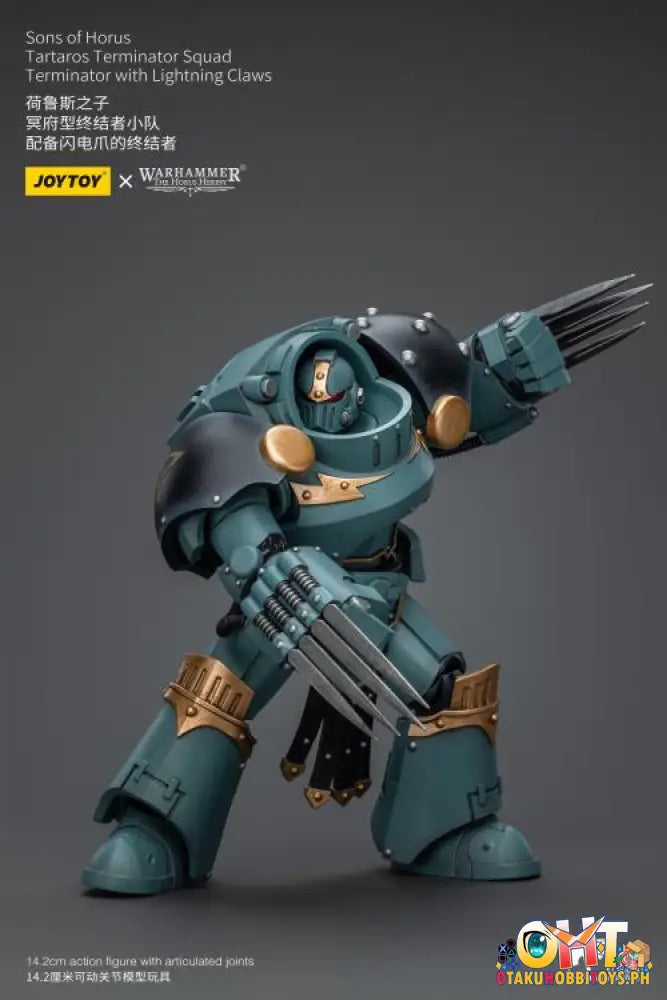 Joytoy Warhammer 40K 1/18 Sons Of Horus Tartaros Terminator Squad With Lightning Claws Jt7202