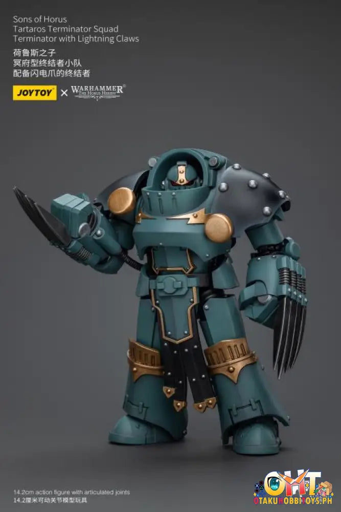Joytoy Warhammer 40K 1/18 Sons Of Horus Tartaros Terminator Squad With Lightning Claws Jt7202