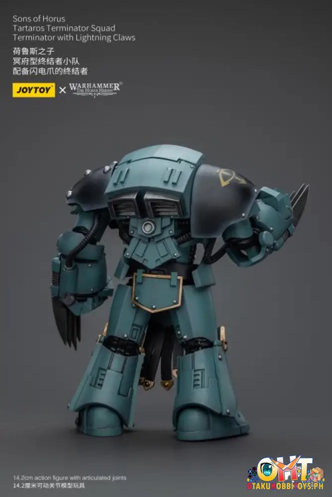 Warhammer The Horus Heresy Action Figure 1/18 Tartaros Terminator Squad Terminator With Heavy Flamer And Chainfist 12 Cm Warhammer The Horus Heresy Action Figure 1/18 Tartaros Terminator Squad Terminator With Heavy Flamer And Chainfist 12 Cm