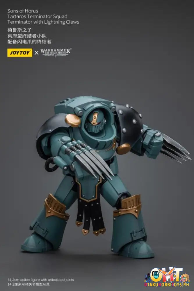 Joytoy Warhammer 40K 1/18 Sons Of Horus Tartaros Terminator Squad With Lightning Claws Jt7202