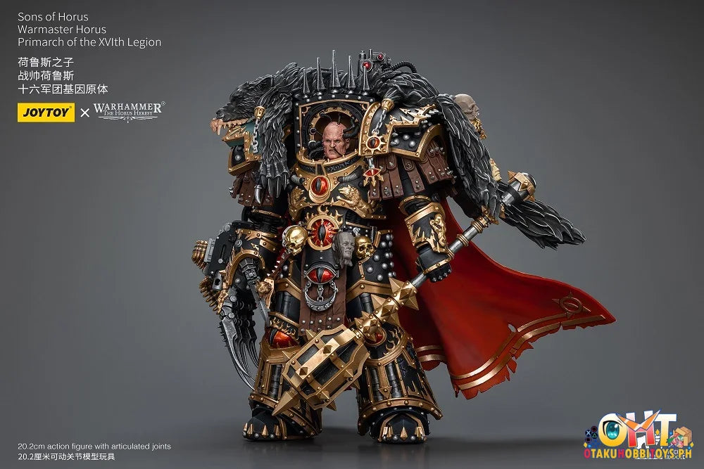 Joytoy Warhammer 40K 1/18 Sons Of Horus Warmaster Primarch The Xvlth Legion Jt9787 Articulated