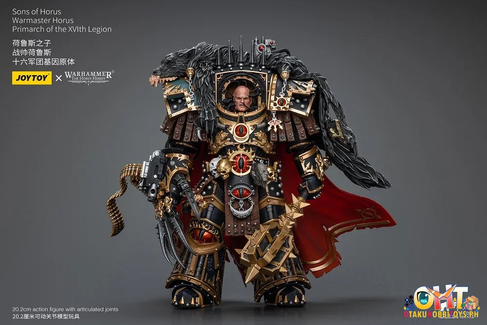 Joytoy Warhammer 40K 1/18 Sons Of Horus Warmaster Primarch The Xvlth Legion Jt9787 Articulated