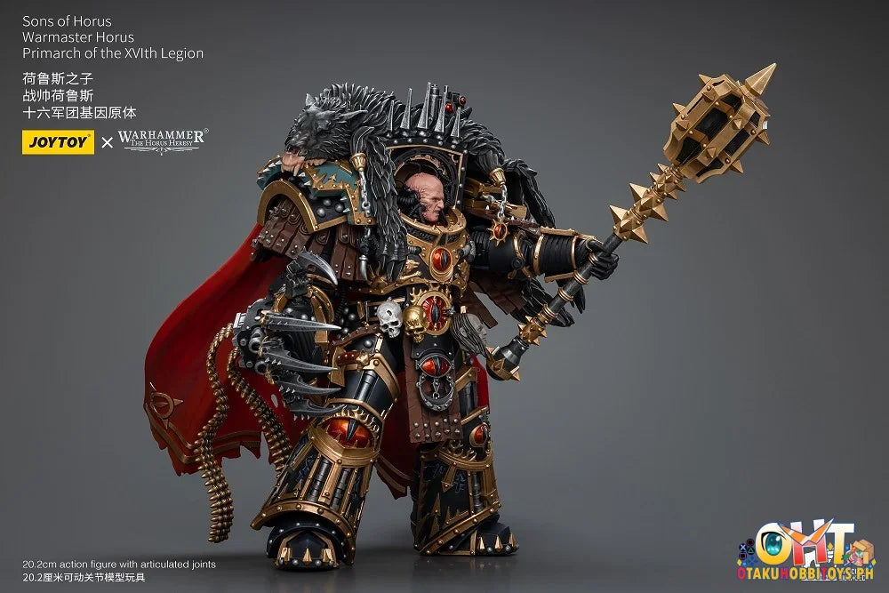 Joytoy Warhammer 40K 1/18 Sons Of Horus Warmaster Primarch The Xvlth Legion Jt9787 Articulated