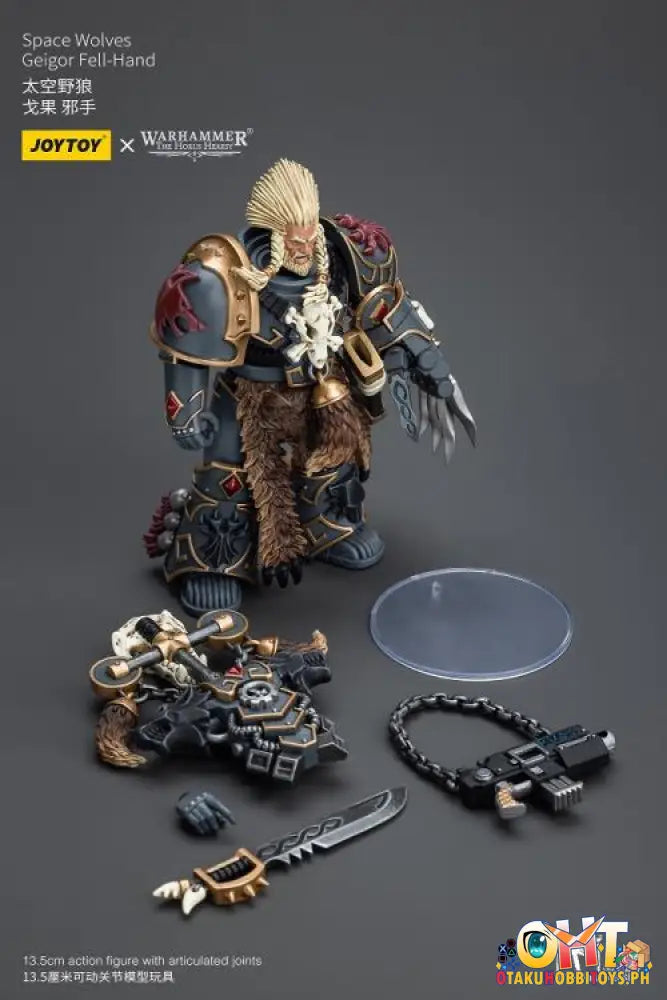 Joytoy Warhammer 40K 1/18 Space Wolves Geigor Fell Hand Jt9954 Articulated Figure