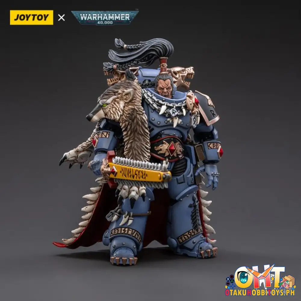Joytoy Warhammer 40K 1/18 Space Wolves Ragnar Blackmane Jt2931 Articulated Figure