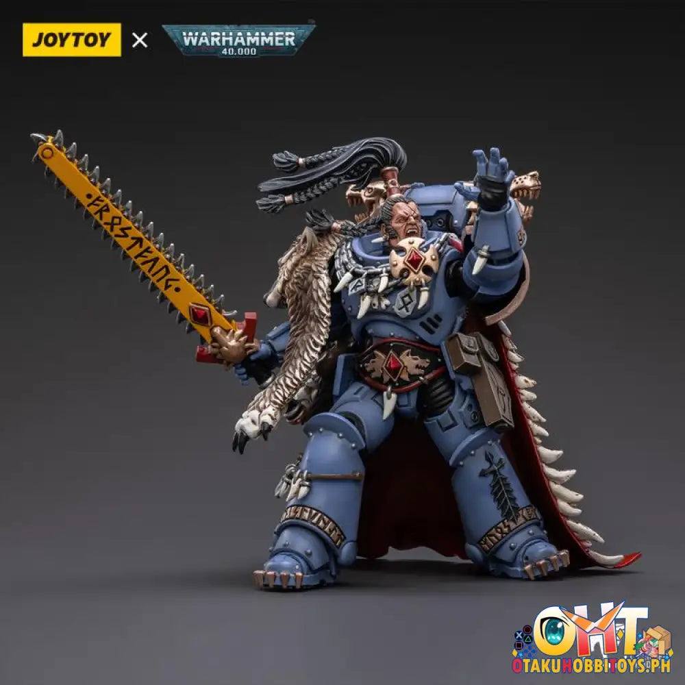 Joytoy Warhammer 40K 1/18 Space Wolves Ragnar Blackmane Jt2931 Articulated Figure