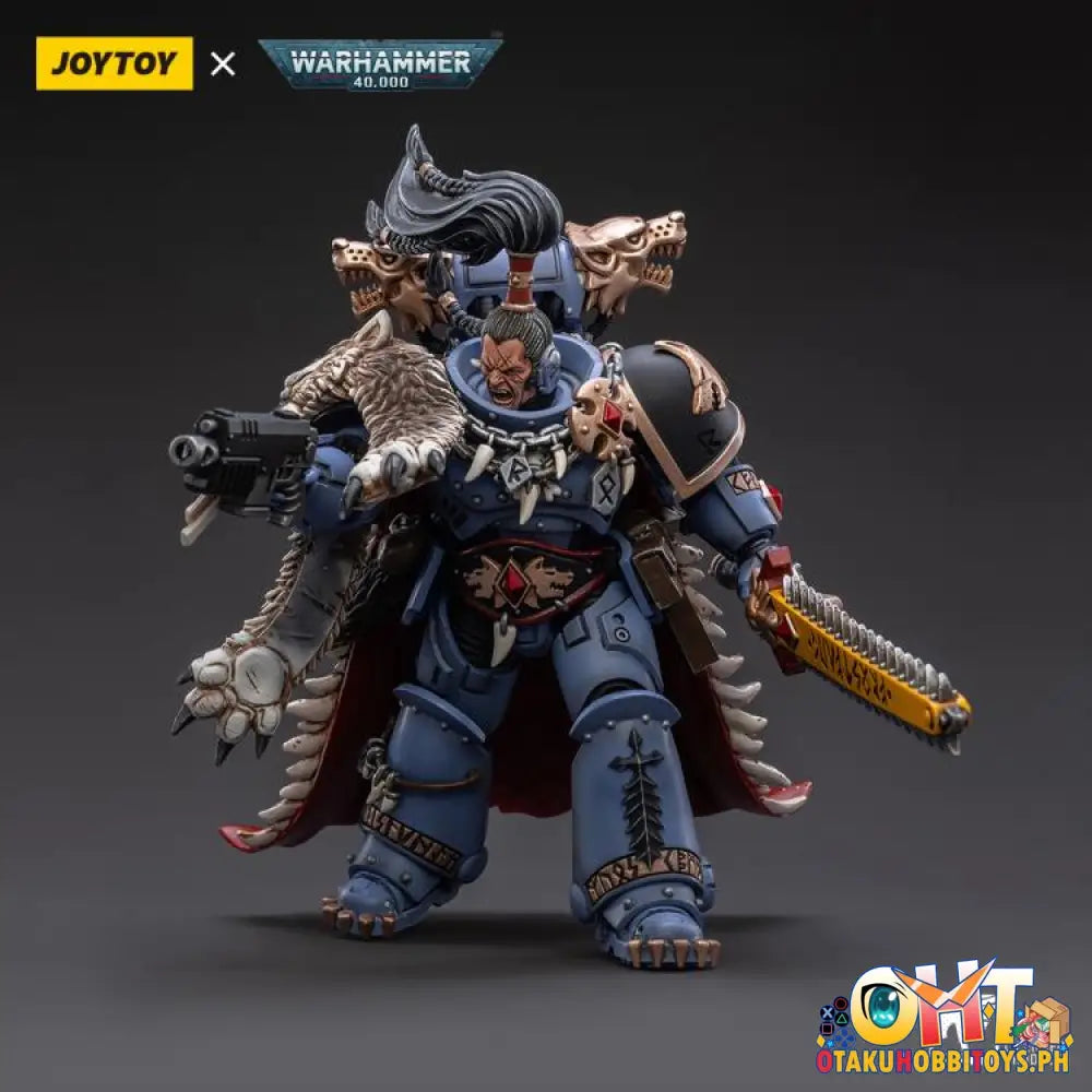 Joytoy Warhammer 40K 1/18 Space Wolves Ragnar Blackmane Jt2931 Articulated Figure