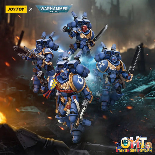 Joytoy Warhammer 40K 1/18 Ultramarines Jump Pack Intercessors Articulated Figure