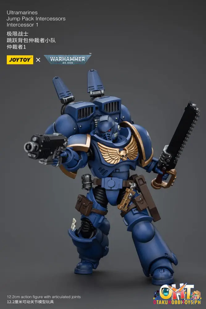 Joytoy Warhammer 40K 1/18 Ultramarines Jump Pack Intercessors Articulated Figure