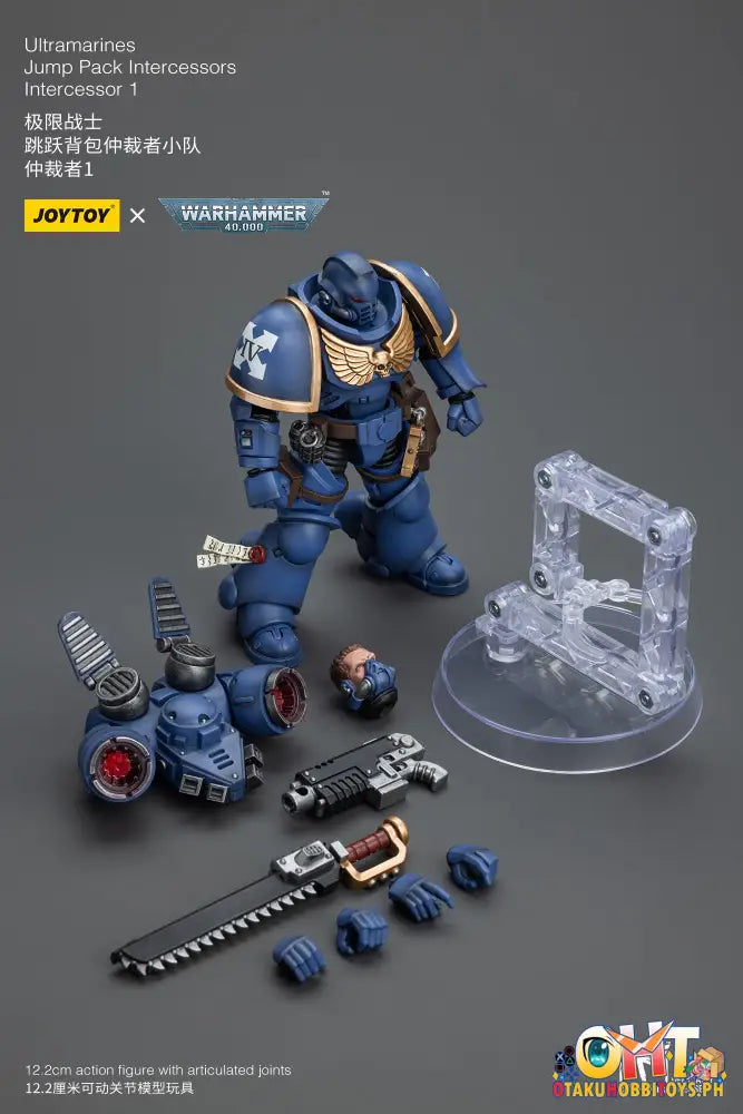 Joytoy Warhammer 40K 1/18 Ultramarines Jump Pack Intercessors Articulated Figure