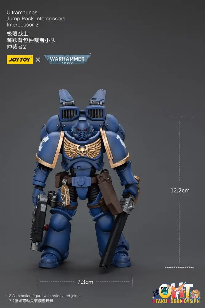 Joytoy Warhammer 40K 1/18 Ultramarines Jump Pack Intercessors Articulated Figure