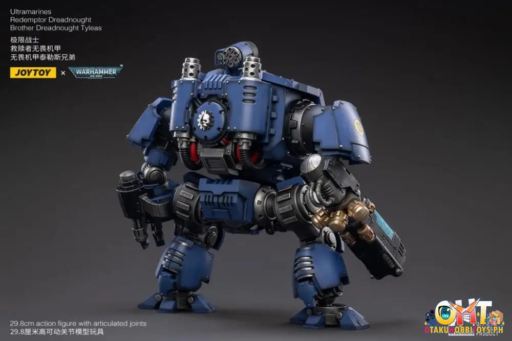 Joytoy Warhammer 40K 1/18 Ultramarines Redemptor Dreadnought Brother Tyleas Jt2757 Articulated
