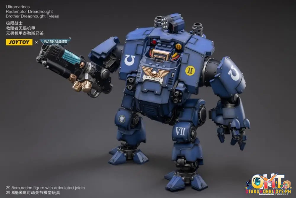 Joytoy Warhammer 40K 1/18 Ultramarines Redemptor Dreadnought Brother Tyleas Jt2757 Articulated