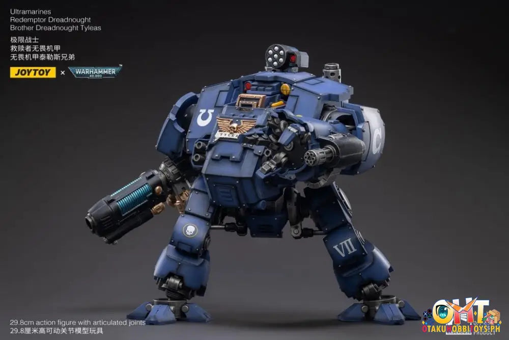 Joytoy Warhammer 40K 1/18 Ultramarines Redemptor Dreadnought Brother Tyleas Jt2757 Articulated