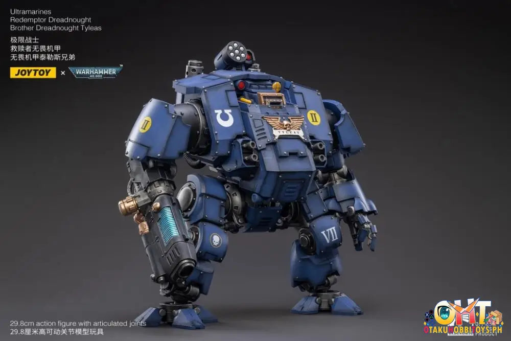 Joytoy Warhammer 40K 1/18 Ultramarines Redemptor Dreadnought Brother Tyleas Jt2757 Articulated