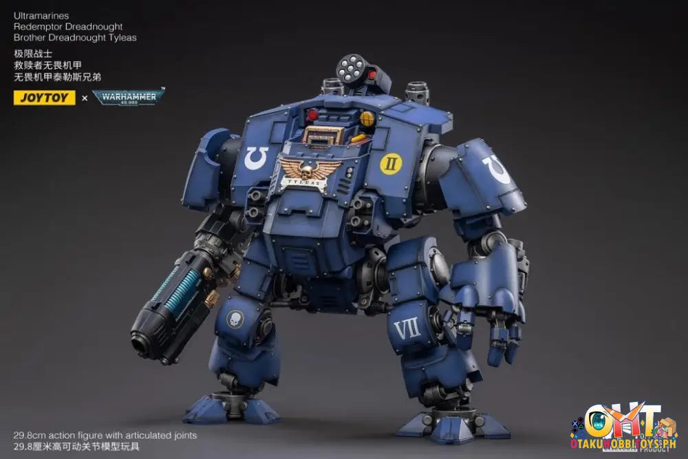 Joytoy Warhammer 40K 1/18 Ultramarines Redemptor Dreadnought Brother Tyleas Jt2757 Articulated