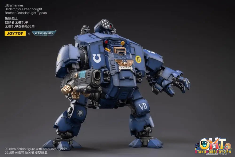 Joytoy Warhammer 40K 1/18 Ultramarines Redemptor Dreadnought Brother Tyleas Jt2757 Articulated