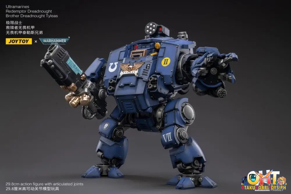 Joytoy Warhammer 40K 1/18 Ultramarines Redemptor Dreadnought Brother Tyleas Jt2757 Articulated