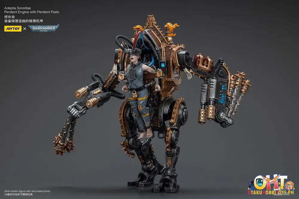 Joytoy Warhammer 40K 1/18 Adepta Sororitas Penitent Engine With Flails Jt9442 Articulated Figure