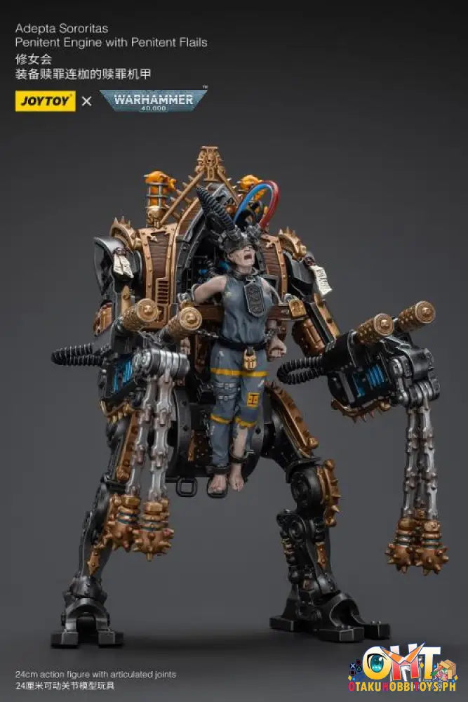 Joytoy Warhammer 40K 1/18 Adepta Sororitas Penitent Engine With Flails Jt9442 Articulated Figure
