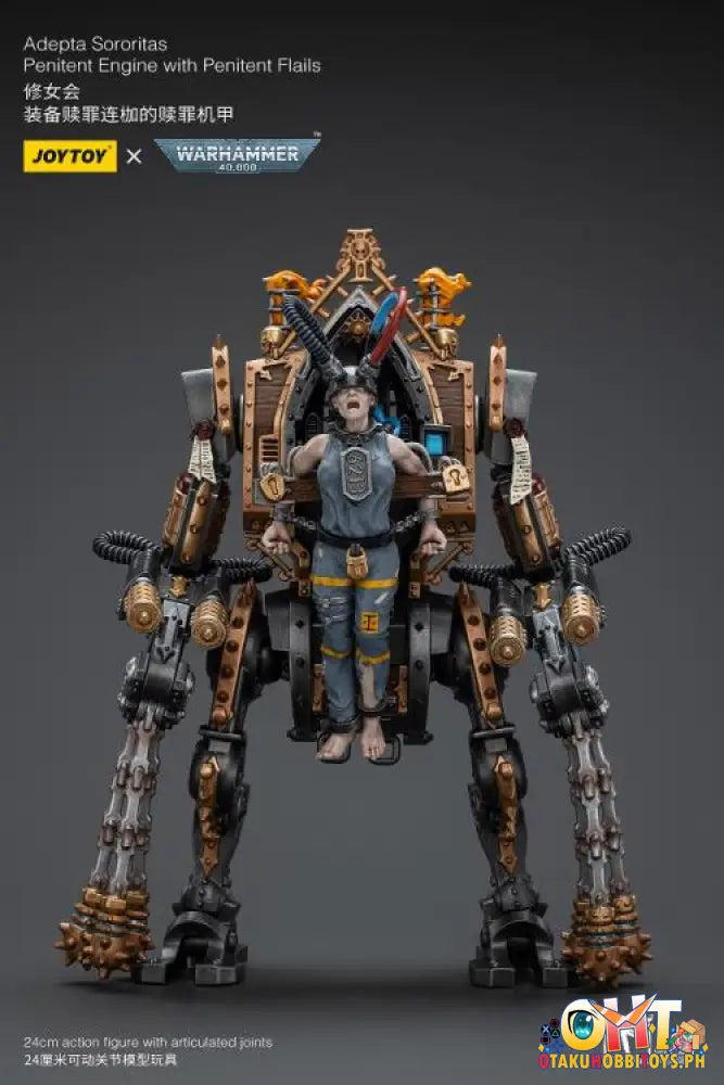 Joytoy Warhammer 40K 1/18 Adepta Sororitas Penitent Engine With Flails Jt9442 Articulated Figure