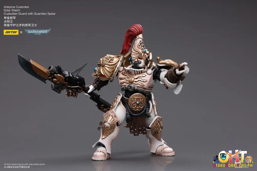 Joytoy Warhammer 40K 1/18 Adeptus Custodes Solar Watch Custodian Guard With Guardian Spear Jt9336