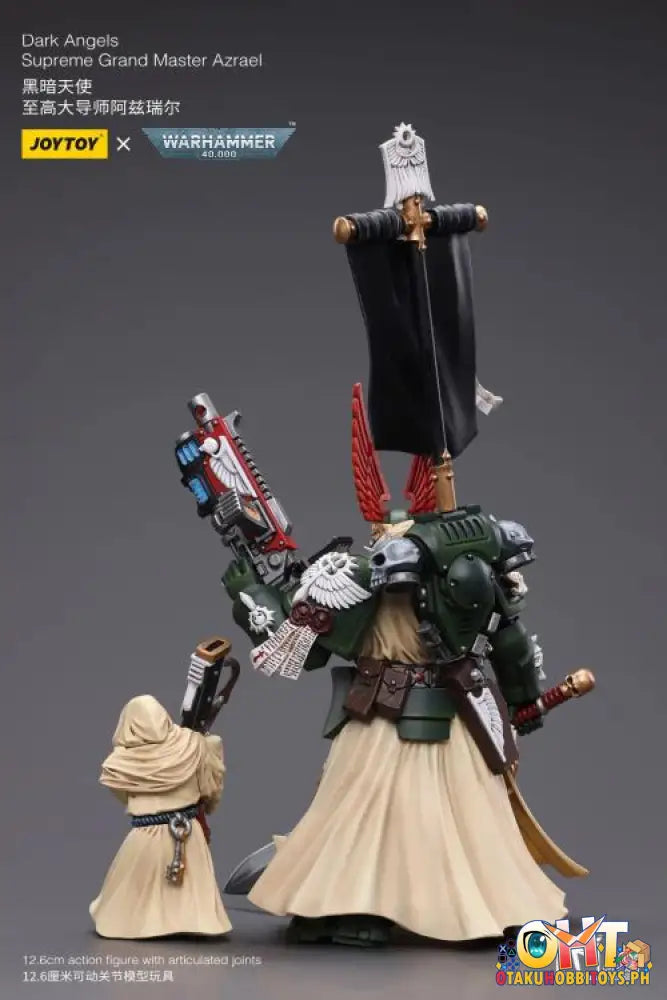 Joytoy Warhammer 40K 1/18 Dark Angels Supreme Grand Master Azrael Jt7899 Articulated Figure