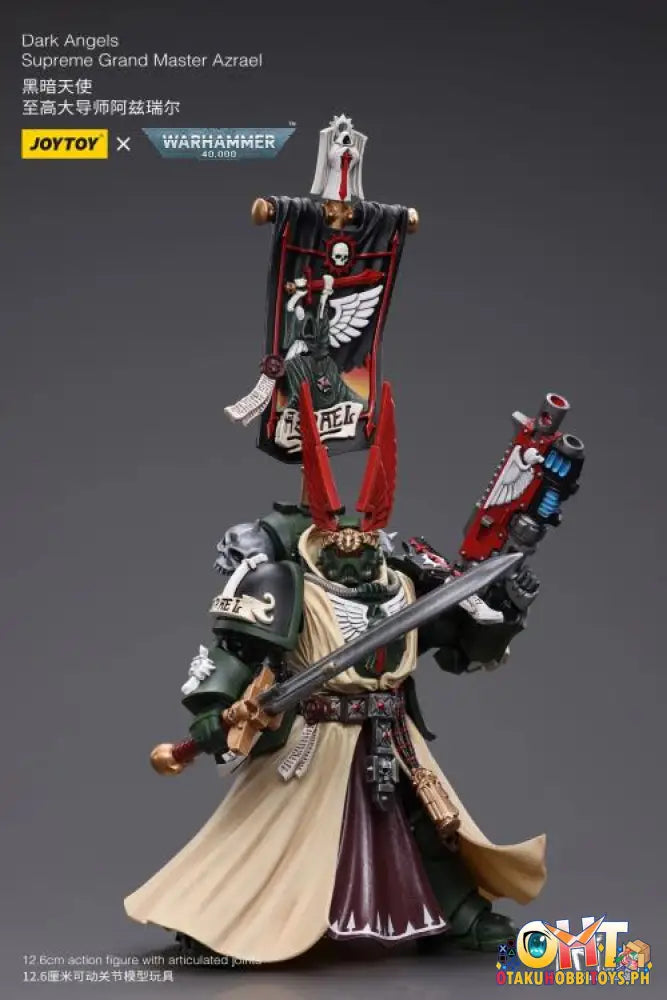 Joytoy Warhammer 40K 1/18 Dark Angels Supreme Grand Master Azrael Jt7899 Articulated Figure