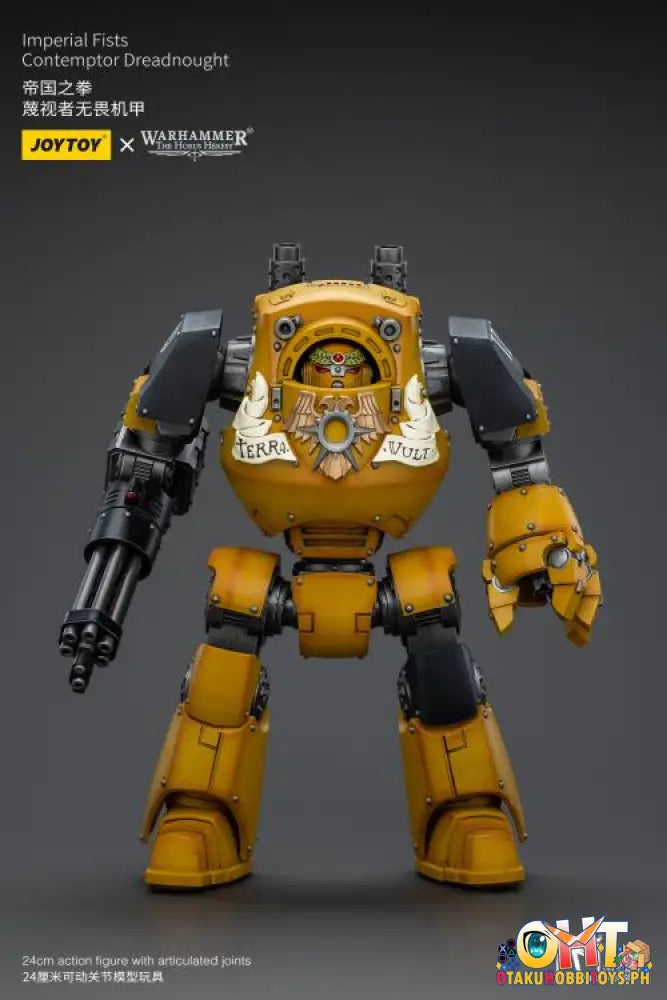 Joytoy Warhammer 40K 1/18 Imperial Fists Contemptor Dreadnought Jt9411 Articulated Figure