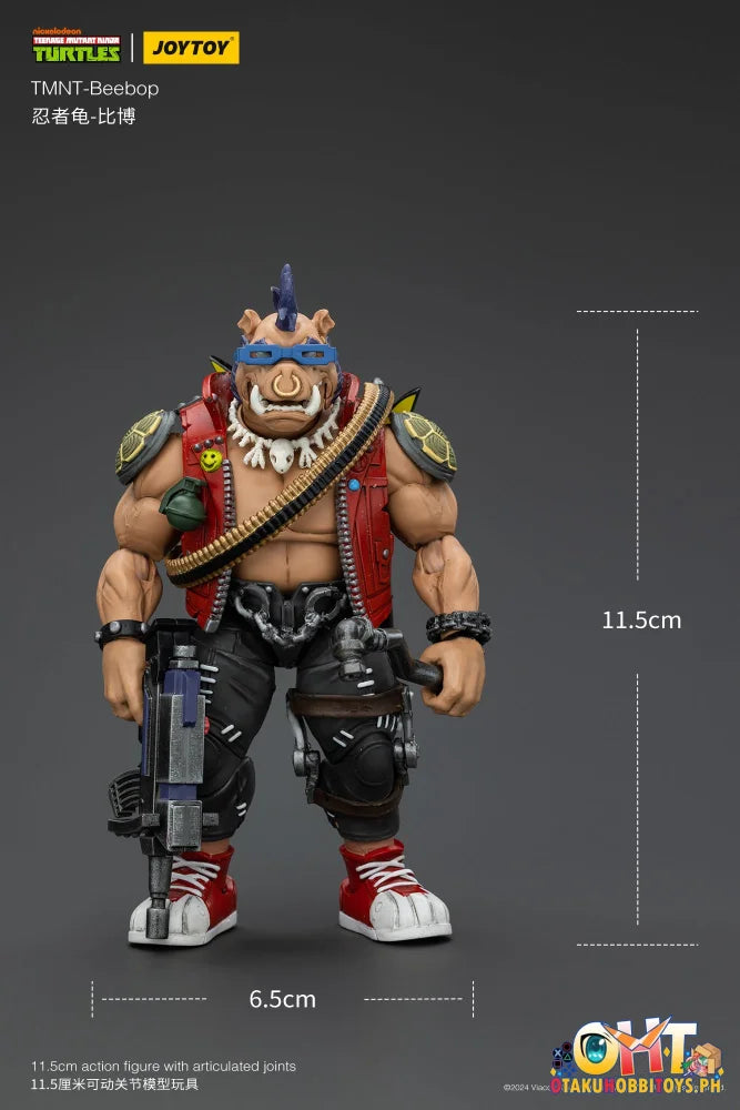 Jt8476 1/18 Tmnt Beebop Articulated Figure