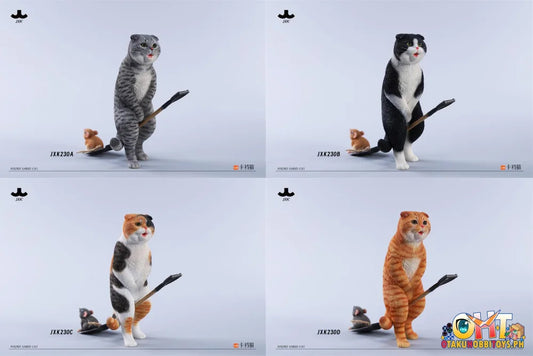 JXK 1/6 Folded Eared Cat - Scale Figure