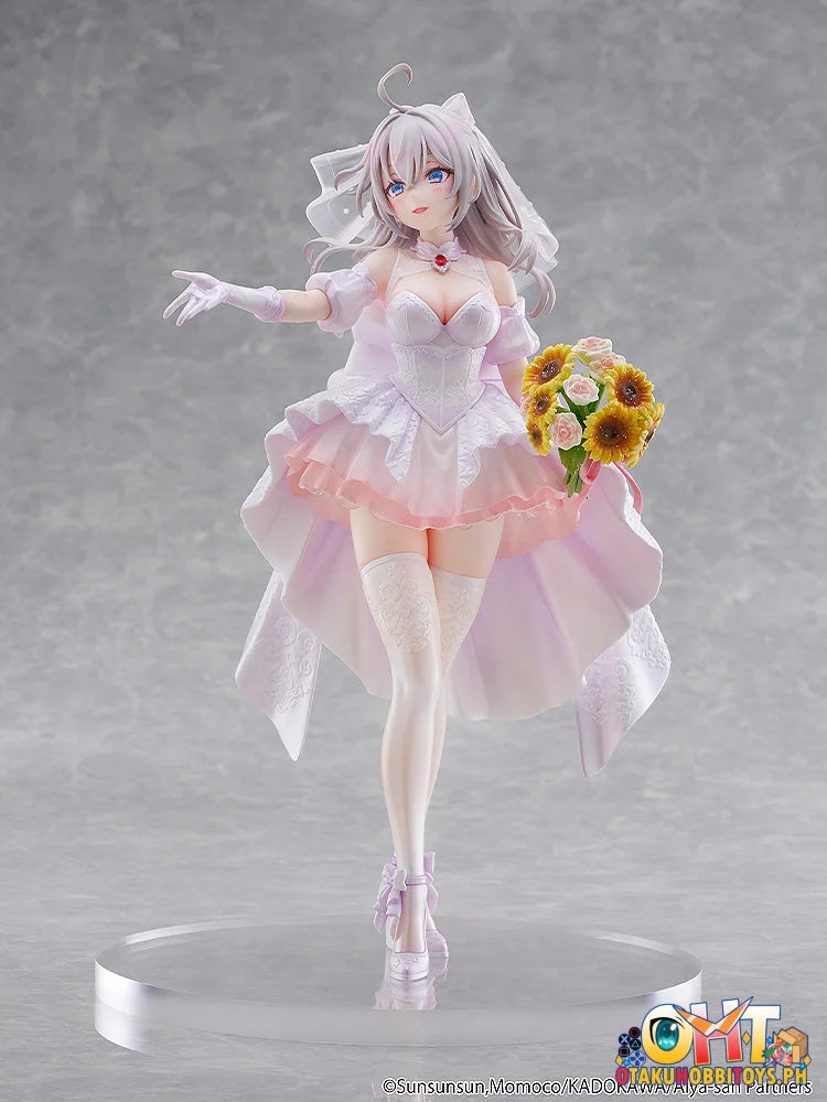 KADOKAWA 1/7 Alya Sometimes Hides Her Feelings in Russian Alisa Mikhailovna Kujou Wedding Dress Ver. Scale Figure