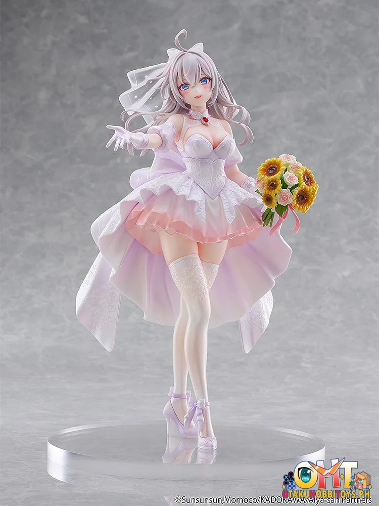 KADOKAWA 1/7 Alya Sometimes Hides Her Feelings in Russian Alisa Mikhailovna Kujou Wedding Dress Ver. Scale Figure