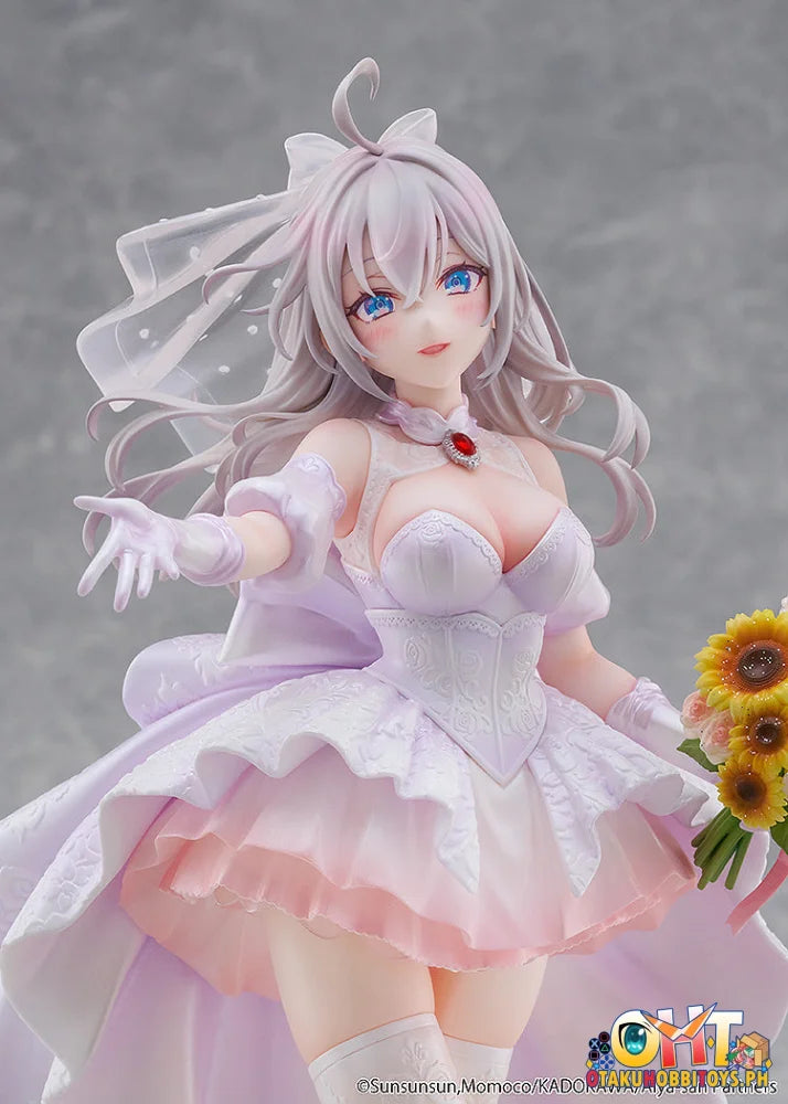 KADOKAWA 1/7 Alya Sometimes Hides Her Feelings in Russian Alisa Mikhailovna Kujou Wedding Dress Ver. Scale Figure