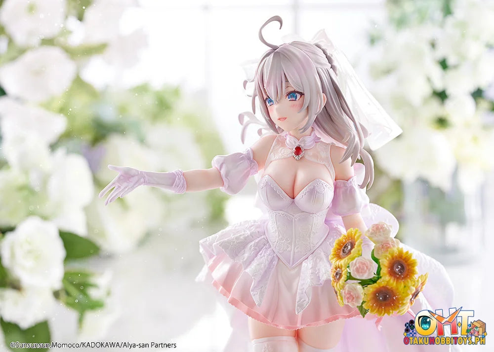 KADOKAWA 1/7 Alya Sometimes Hides Her Feelings in Russian Alisa Mikhailovna Kujou Wedding Dress Ver. Scale Figure
