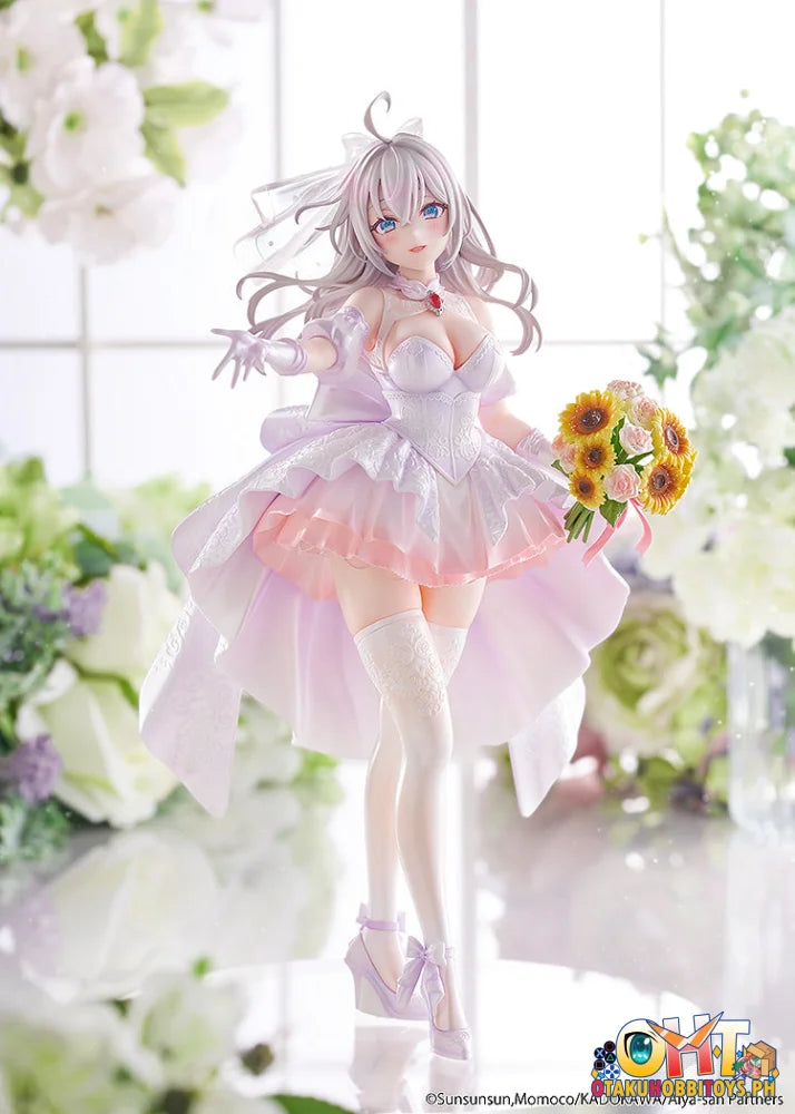 KADOKAWA 1/7 Alya Sometimes Hides Her Feelings in Russian Alisa Mikhailovna Kujou Wedding Dress Ver. Scale Figure
